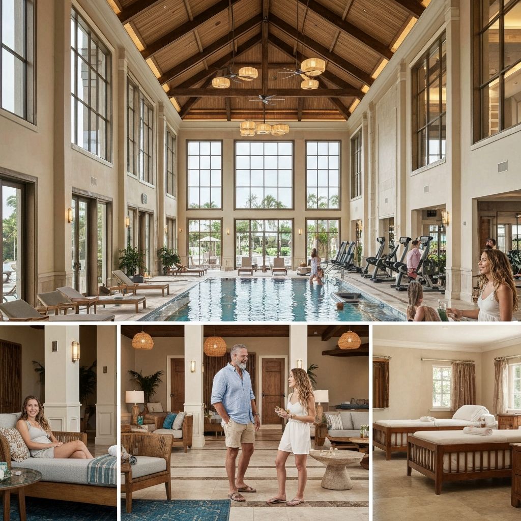 Guests enjoying the THEVA Clubhouse