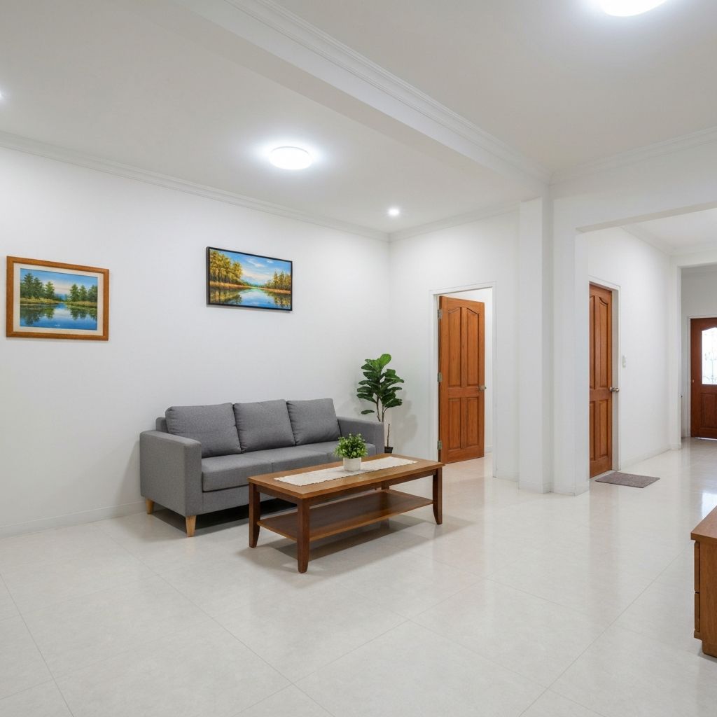 Standard villa with basic finishes