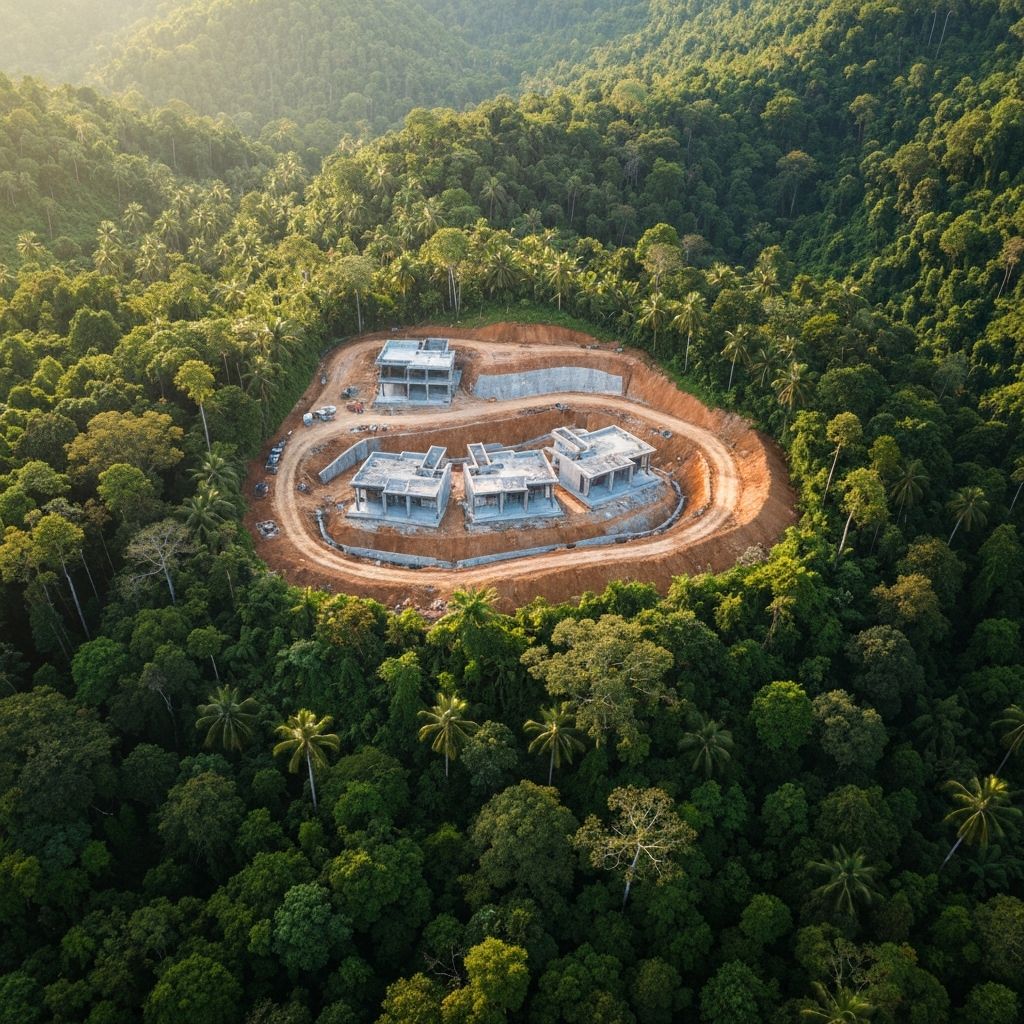 Luxury villa development